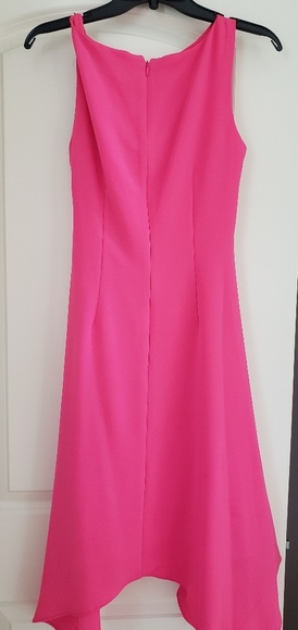 Pink midi dress - Picture 2 of 3